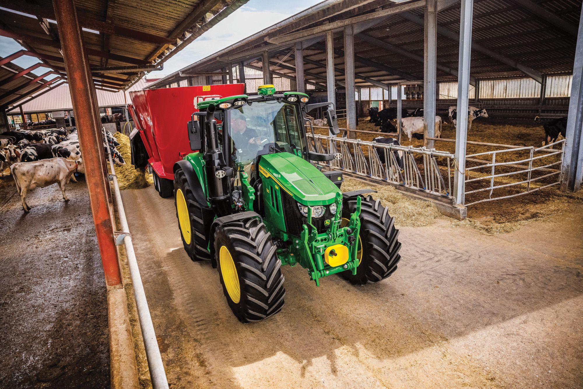 John Deere traktor