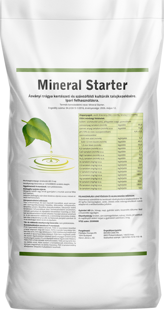 Mineral Starter