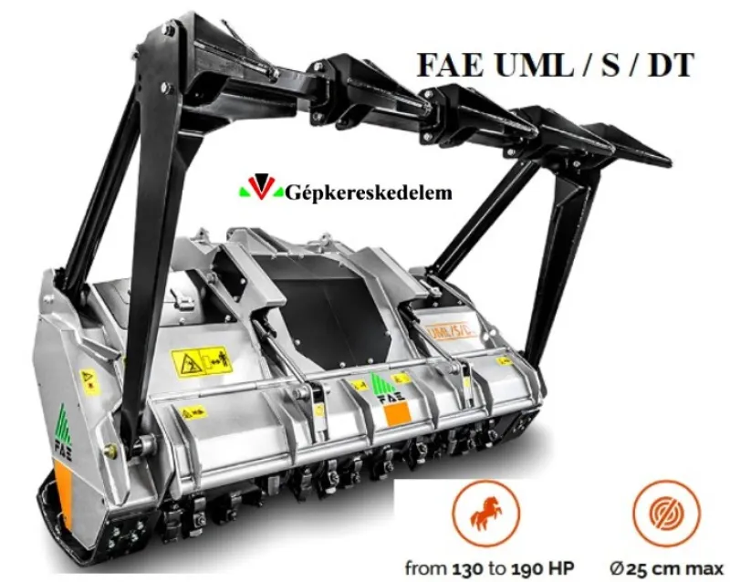 1 db Erdészeti zúzó eladó UML / S / DT 225