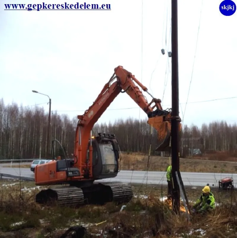 1 db Markolókanalak fogókarral Axer PP25 12 t-nál nagyobb kotrógépekhez