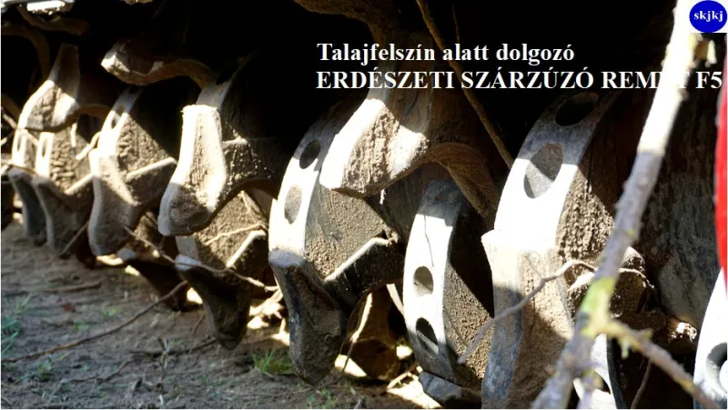 1 db Talajfelszín alatt dolgozó erdészeti szárzúzó REMET L5-250 Az L5-250