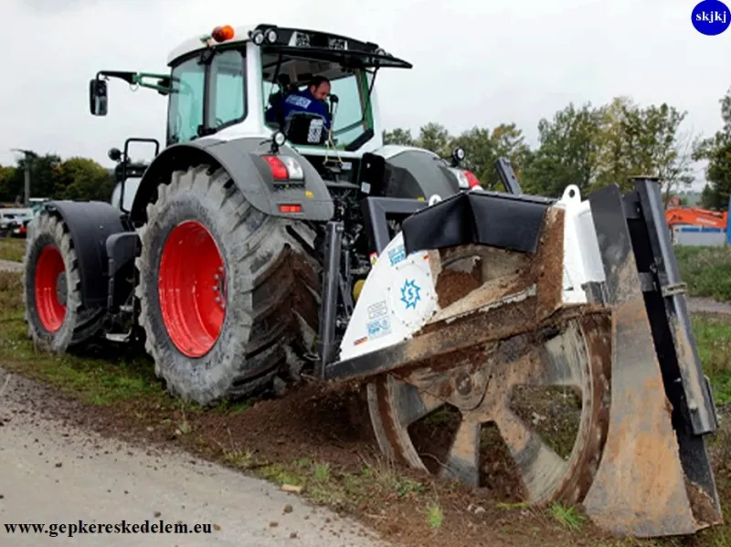 1 db Árokmaró- kábekfektető traktorhoz Stehr SGF 1300