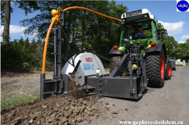 1 db Árokmaró Stehr SGF 800 traktorhoz