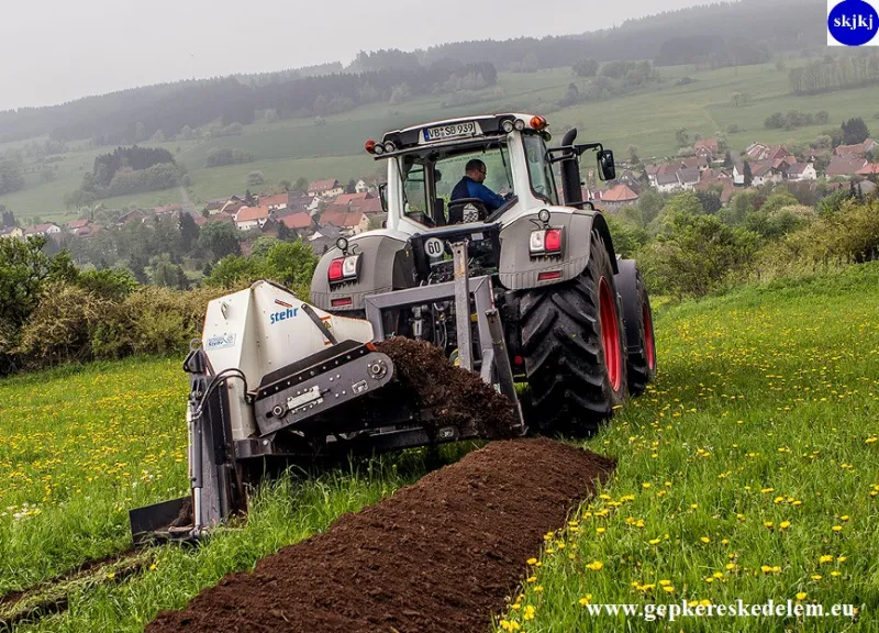 1 db Árokmaró Stehr SGF 800 traktorhoz