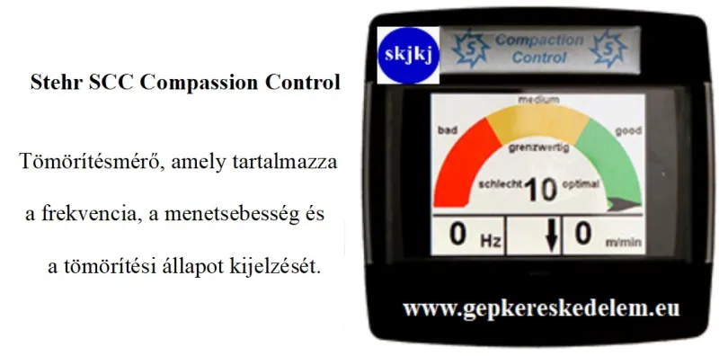 1 db Lapvibrátor homlokrakodóhoz Stehr SBV 160-B