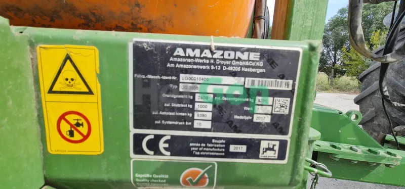 Amazone UG 3000/18