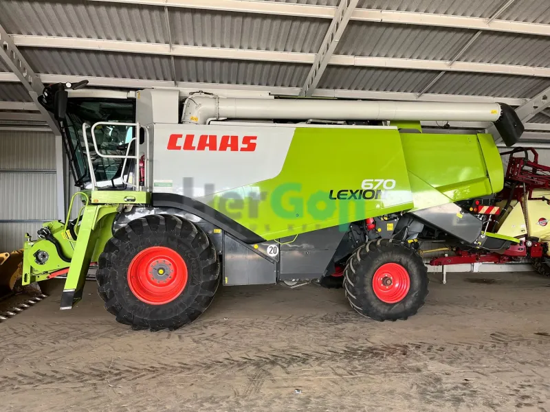 Eladó Claas Lexion 670 kobájn, 70 üzemórás