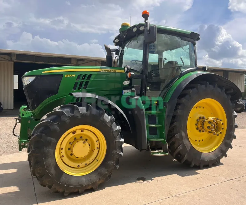 John Deere 6190R +ikerkerék +sf3000