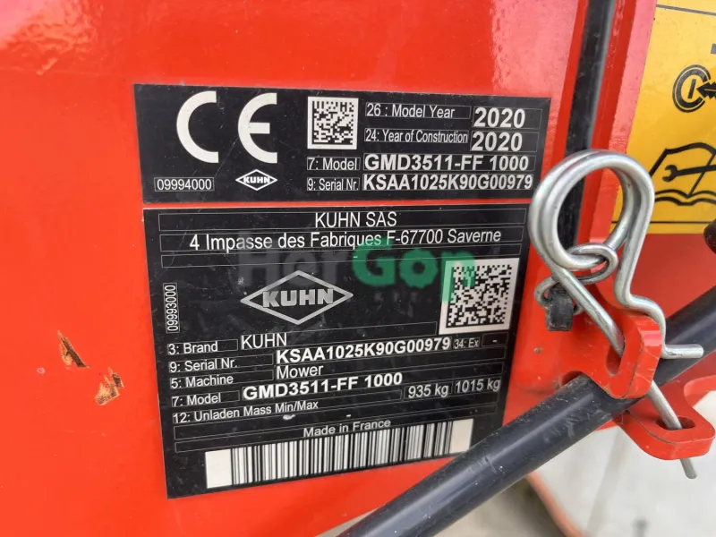 Kuhn GMD 3511 FF 1000