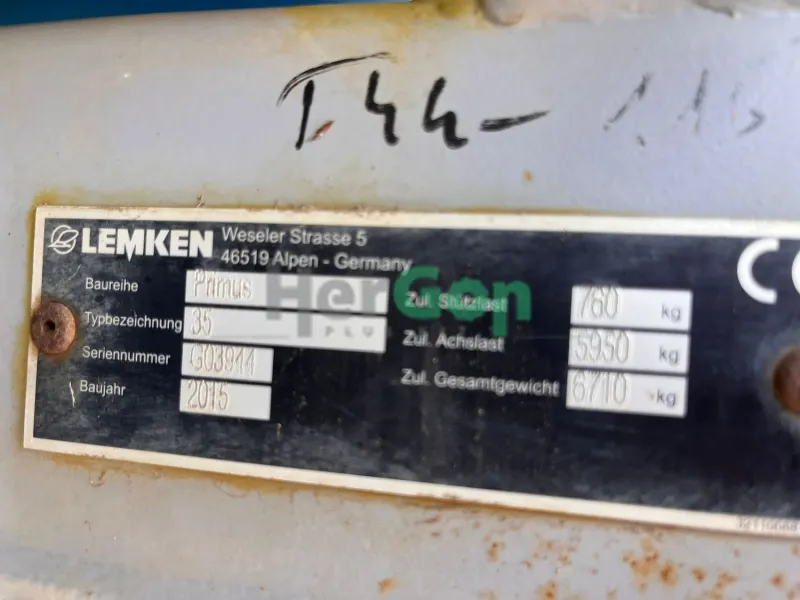 Lemken Primus 35