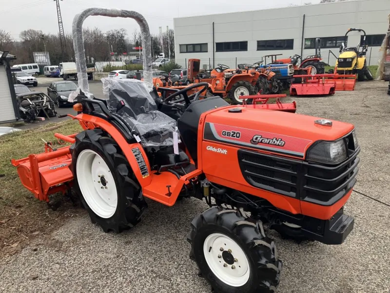 Kubota GB20 japán kistraktor.
