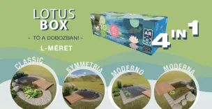 Lotus Box - Tó a dobozban - L méret