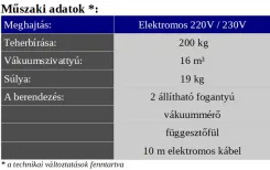 Optimas - vákuumos egységek SV sorozat