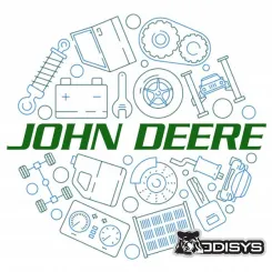 John Deere akkumulátor kábel pozitív AL208641
