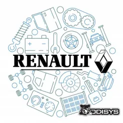 Renault fedél 600104459